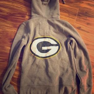 Green Bay Packers zip up hoodie